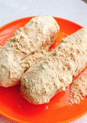 市販のパンできな粉パン-レシピのメイン写真