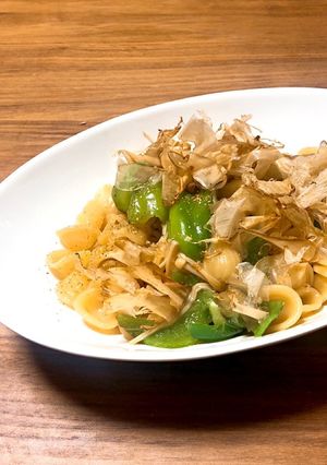 山椒香る！万願寺とうがらしのバター醤油-レシピのメイン写真