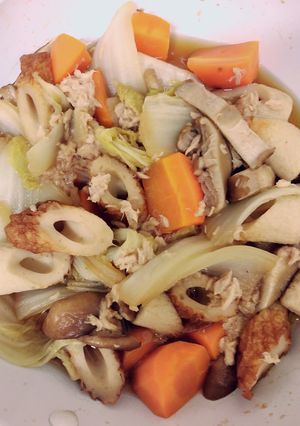 白菜竹輪の煮物 ダイエット中にも-レシピのメイン写真