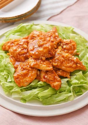 柔らか!鶏むね肉のチリソース-レシピのメイン写真