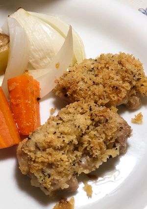 鶏もも肉の香草パン粉焼き-レシピのメイン写真