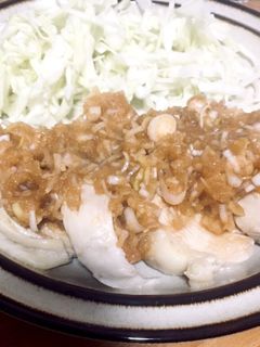 ねぎダレゆで鶏-レシピのメイン写真