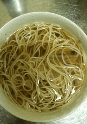 簡単具なし梅にゅうめん-レシピのメイン写真