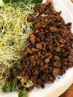野菜たっぷり美味しい、ひき肉丼-レシピのメイン写真
