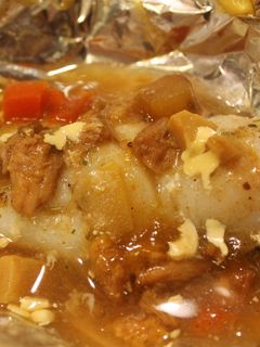 簡単タラのマヨカレーホイル焼き-レシピのメイン写真
