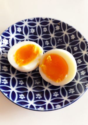 しっとりなめらかゆで卵♪-レシピのメイン写真