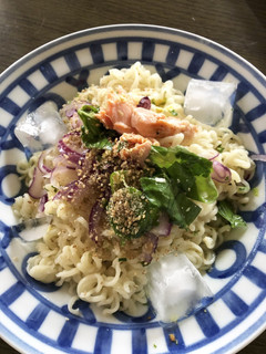 サッポロ一番塩らーめんイタリアン風-レシピのメイン写真