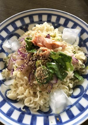 サッポロ一番塩らーめんイタリアン風-レシピのメイン写真