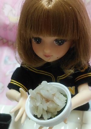 リカちゃんサイズ♡野球シリꕤ米焼売*.ﾟ-レシピのメイン写真