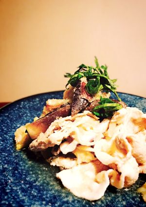 冷しゃぶとトロトロ蒸し茄子のおろし和え-レシピのメイン写真