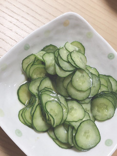 簡単!キュウリのごま油和え-レシピのメイン写真