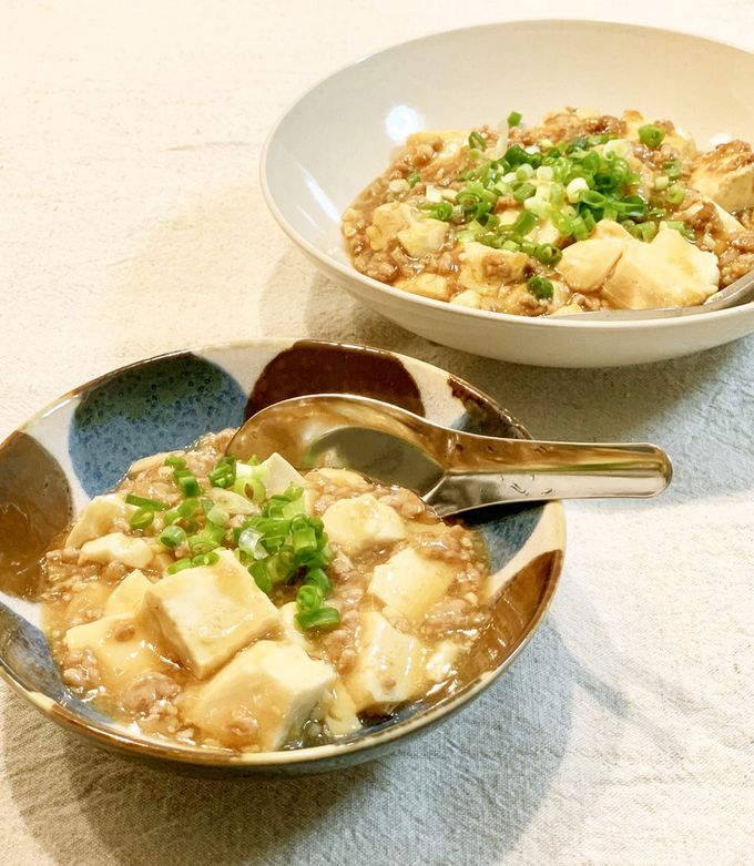 辛くない麻婆豆腐（シニア向け） by 給食メニュー献立帳