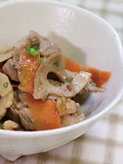 れんこんと豚肉のごまだれ炒め-レシピのメイン写真