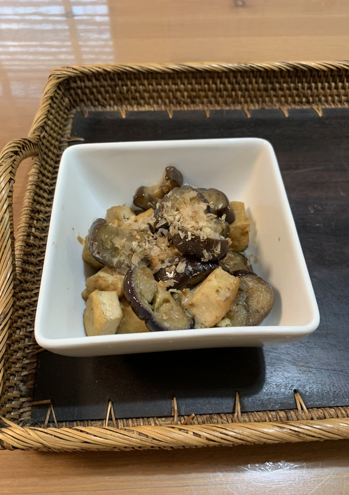 簡単★時短 なすと厚揚げの副菜-レシピのメイン写真