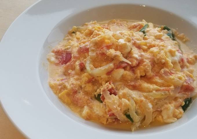 卵とチーズをまぜまぜ！ミッシュマッシュ by 世界の台所探検家  