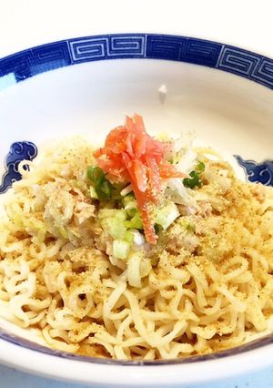 ネギシーチキンのせ酸辣湯麺風冷ラーメン-レシピのメイン写真