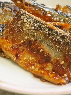 さんまのごま照りかば焼き♪-レシピのメイン写真