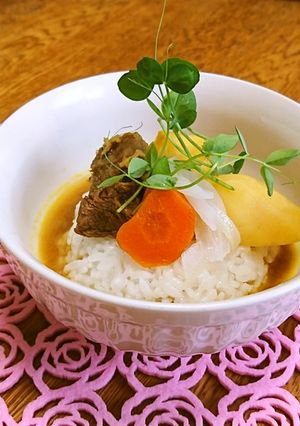 カレー出汁茶漬け-レシピのメイン写真