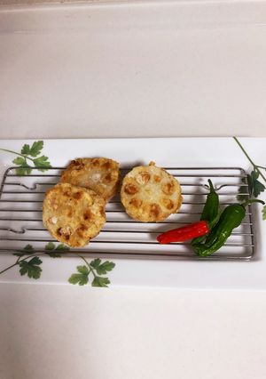 蓮根の辛子 はさみ揚げ-レシピのメイン写真