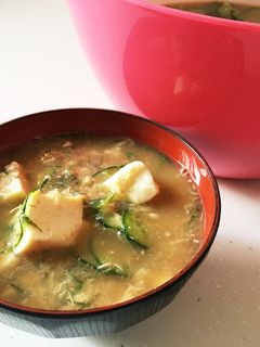 サバ缶で冷や汁もどき!-レシピのメイン写真