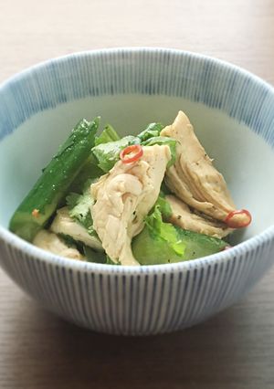 鶏ササミとキュウリのヒリヒリ和え-レシピのメイン写真