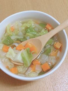 世界一簡単な野菜スープ-レシピのメイン写真