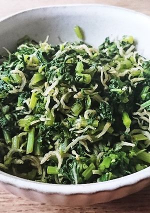 大根葉と ちりめんじゃこの常備菜ふりかけ-レシピのメイン写真