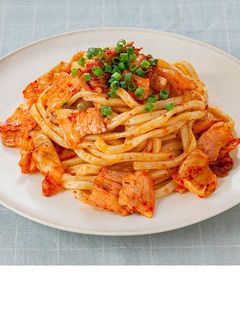 子供にも◎豚マヨキムチ焼きうどん-レシピのメイン写真