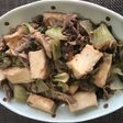 簡単☆チンゲン菜と厚揚げ激うま炒め