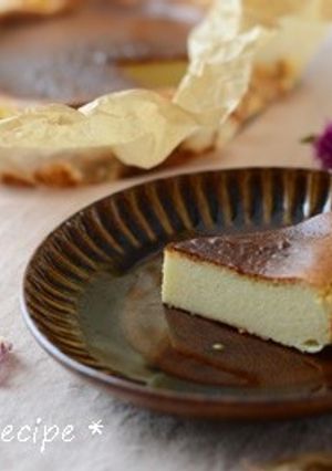 バスク風チーズケーキ-レシピのメイン写真