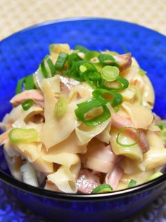 たけのことチャーシューの和え物-レシピのメイン写真