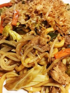 野菜たっぷり焼うどん♡-レシピのメイン写真