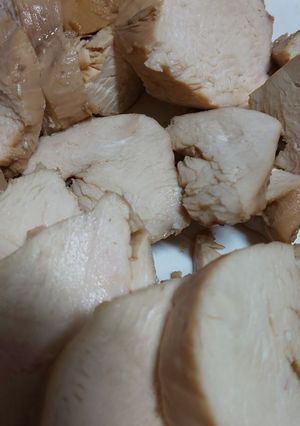 鶏胸肉のポン酢煮-レシピのメイン写真