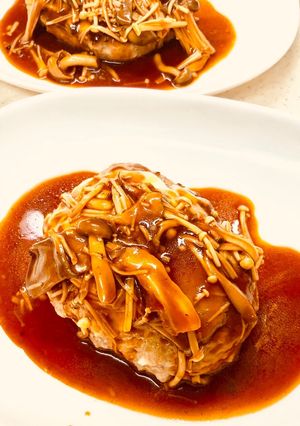 山芋と豆腐のふわふわチーズハンバーグ-レシピのメイン写真