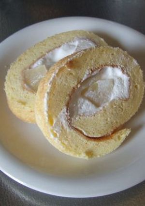 ♪ふわふわしっとりロールケーキ♪-レシピのメイン写真
