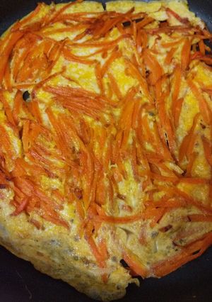 人参の薄焼き卵-レシピのメイン写真