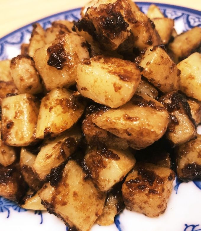 じゃがいもの醤油マヨ焼き-レシピのメイン写真
