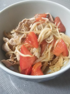 トマトともやしのさっぱり煮-レシピのメイン写真