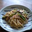 きのこのピリッとパスタ