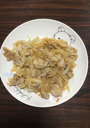 おすすめ糖尿食の豚の生姜焼き-レシピのメイン写真