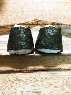 竹の皮のおにぎり-レシピのメイン写真