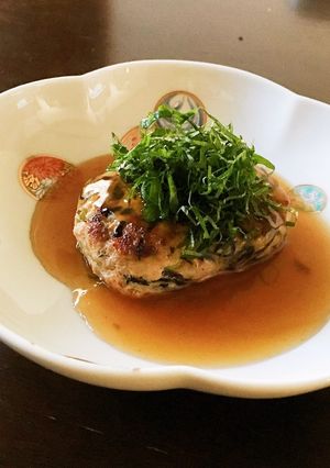 ヘルシー✨ひじき入り 和風豆腐ハンバーグ-レシピのメイン写真