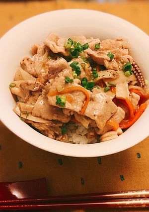 八宝菜風！かんたん美味しい中華丼-レシピのメイン写真