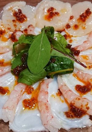 俺のピリ辛サテ・トム☆カルパッチョ-レシピのメイン写真