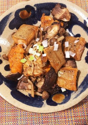 鮭とキノコのにんにくバター醤油-レシピのメイン写真