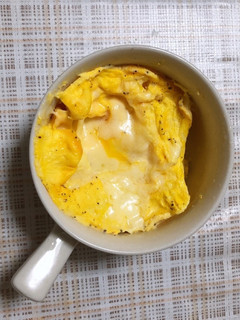チーズ卵-レシピのメイン写真