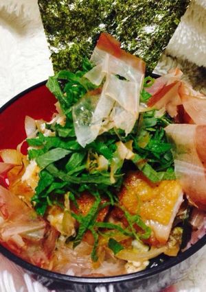 鶏皮パリッと！変わり親子丼-レシピのメイン写真