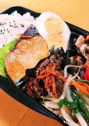 小学生男子の幕の内風弁当　♯2-レシピのメイン写真