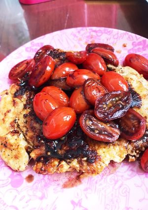 簡単オシャレトマトバルサミコソースチキン-レシピのメイン写真
