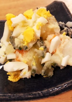 簡単★ゴーヤのポテトエッグサラダ-レシピのメイン写真